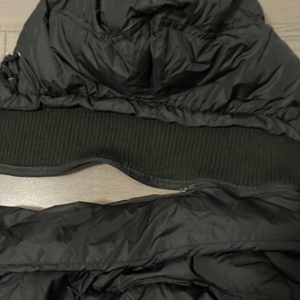 Add Down Puffer Jacket With Removable Hood And Be… - image 4